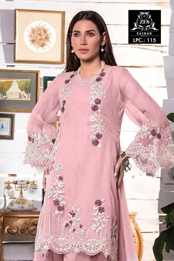 Zainab Fashion Studio Ipc 115 Fancy Festive Wear Designer Ready Made Collection